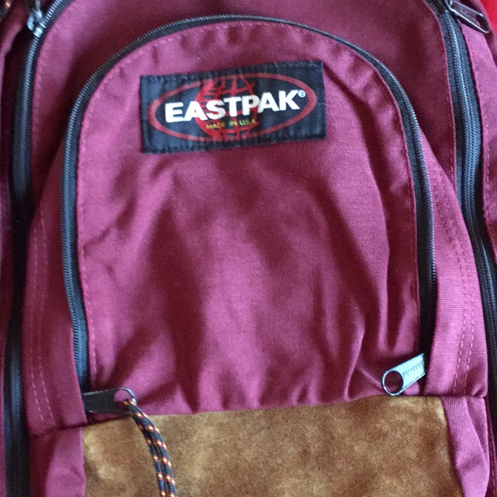 Eastpak Backpack With Leather Base - image 2